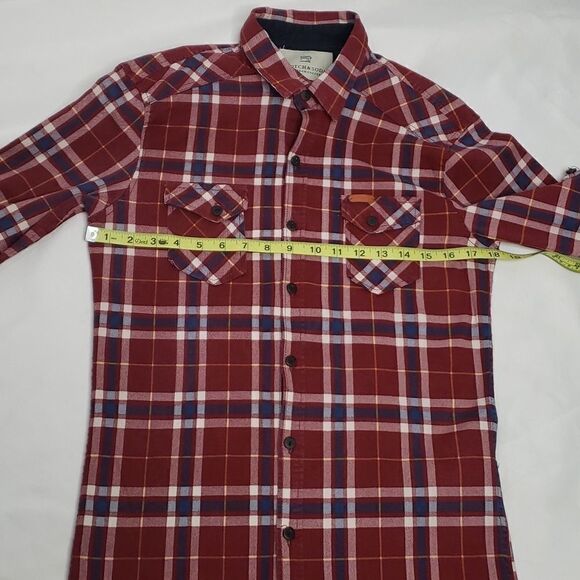 Scotch & Soda Plaid Lumber Button Down Shirt - Picture 5 of 11
